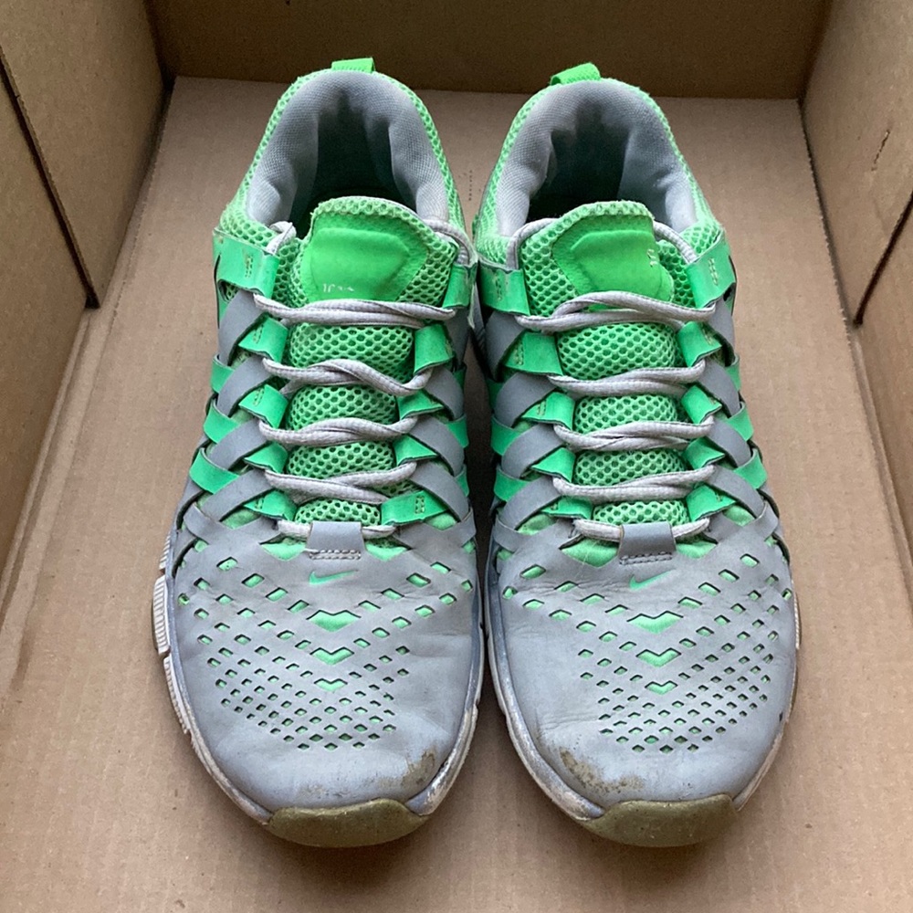 Nike Free Trainer 5.0 – Poison Green – Stadium Grey Size 9 (579809-300)